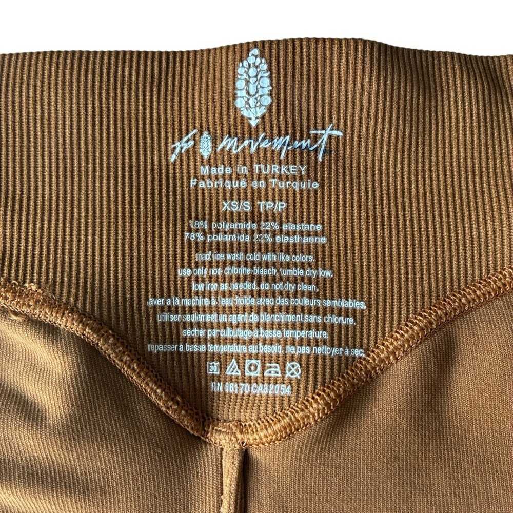 Free People FPMovement Micro Shorts Mustard Size XS/S - Picture 4 of 7
